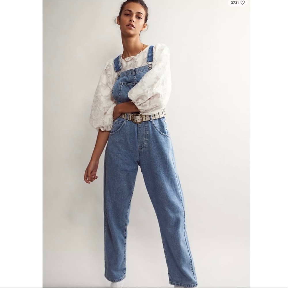 Free People Ziggy Denim Overalls